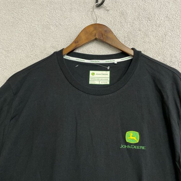 NEW John Deere Men's XL Black T-Shirt Cotton Tee - Picture 8 of 9